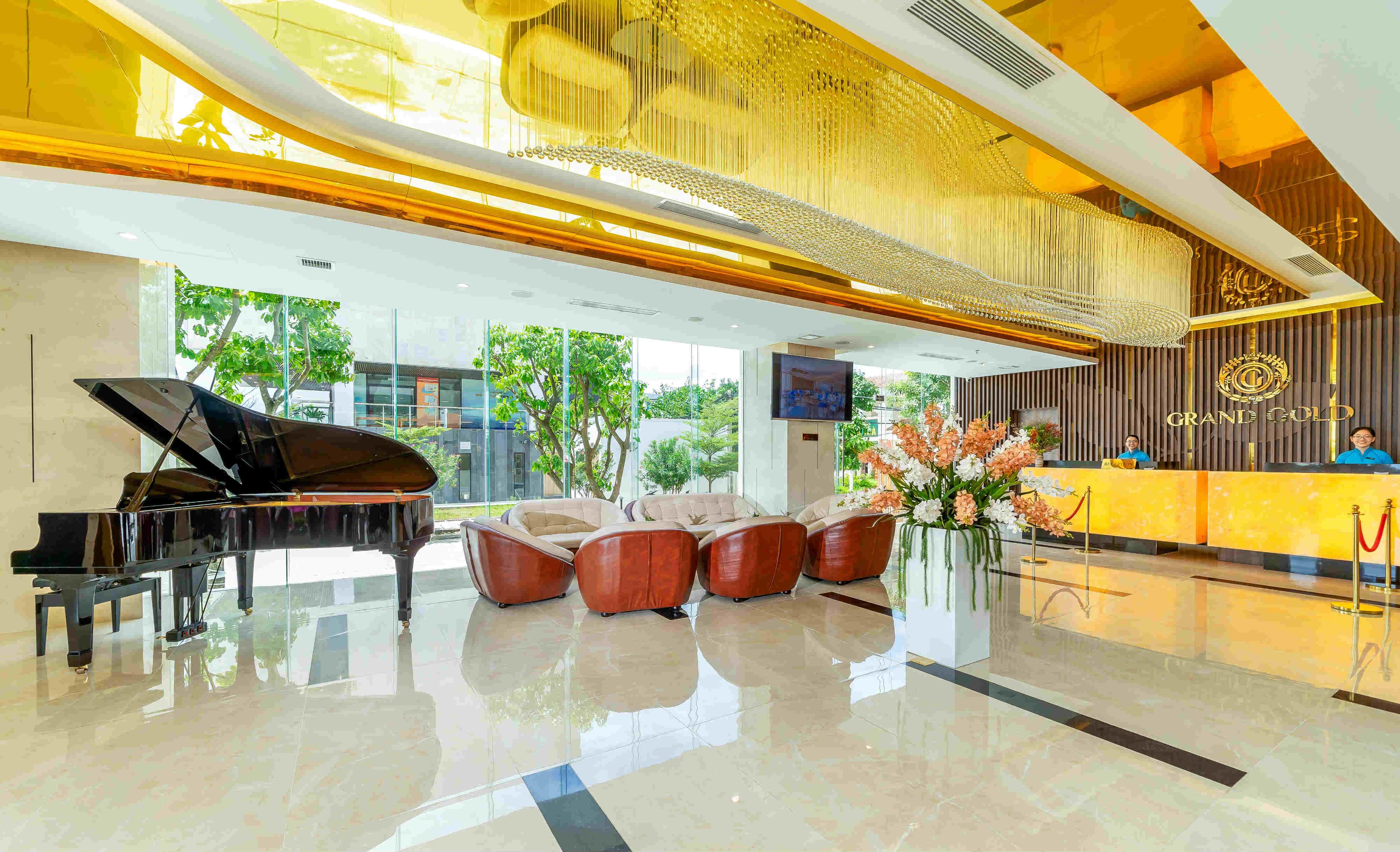 Grand Gold Beach Hotel & Spa Дананг Экстерьер фото